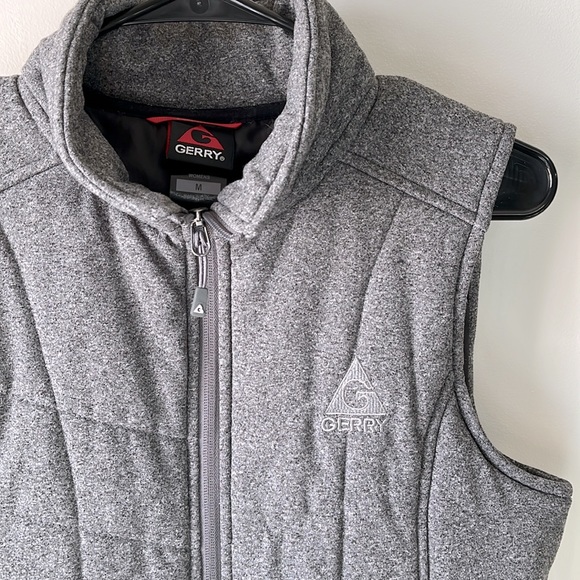 Gerry Gray Zipper Vest - Womens - Medium - Picture 3 of 7